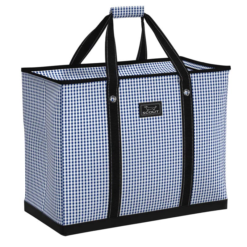 Extra Large SCOUT 4 Utility Tote Bag for Men & Women - Durable Zippered Beach Bag with Handles - Perfect for Travel, Shopping, Storage & Outdoor Activities