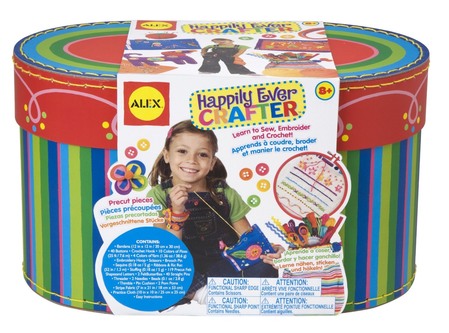 ALEX Toys Craft Happily Ever Crafter - Kids Arts and Crafts Kit for Creative Play | Perfect for Birthday Gifts, DIY Projects & Family Bonding Activities