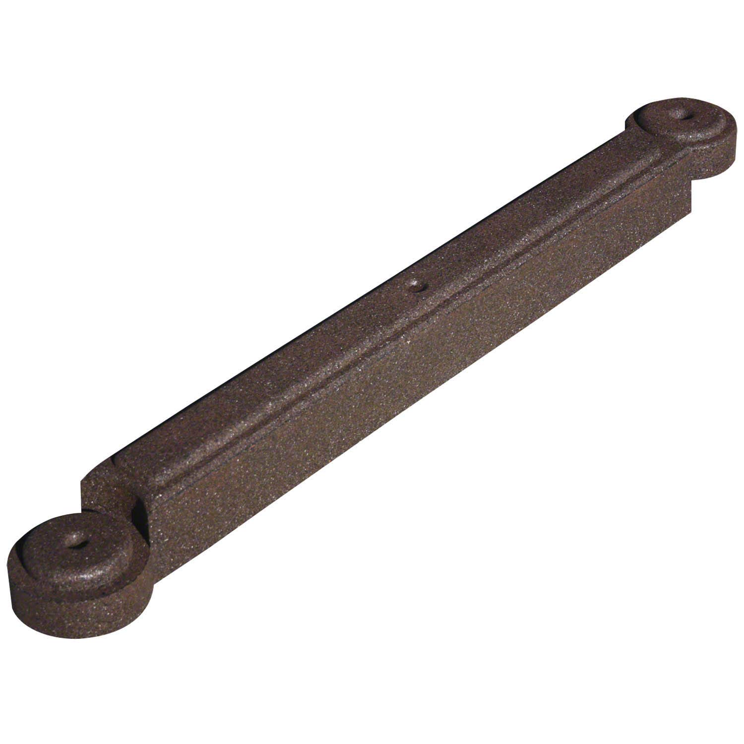 4 Foot Rubber Landscape Edging Border - Pack of 4 - Durable Brown Garden Edging for Lawns, Flower Beds & Playgrounds - Perfect for Yard Decoration & Safety Barriers