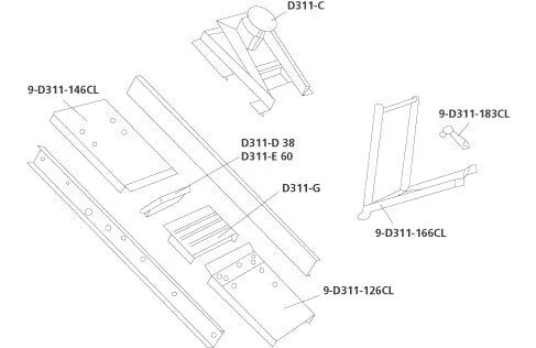 D311 Series Diagram - Detailed Schematic Guide for Easy Installation & Repair | Perfect for DIY Projects & Professional Use