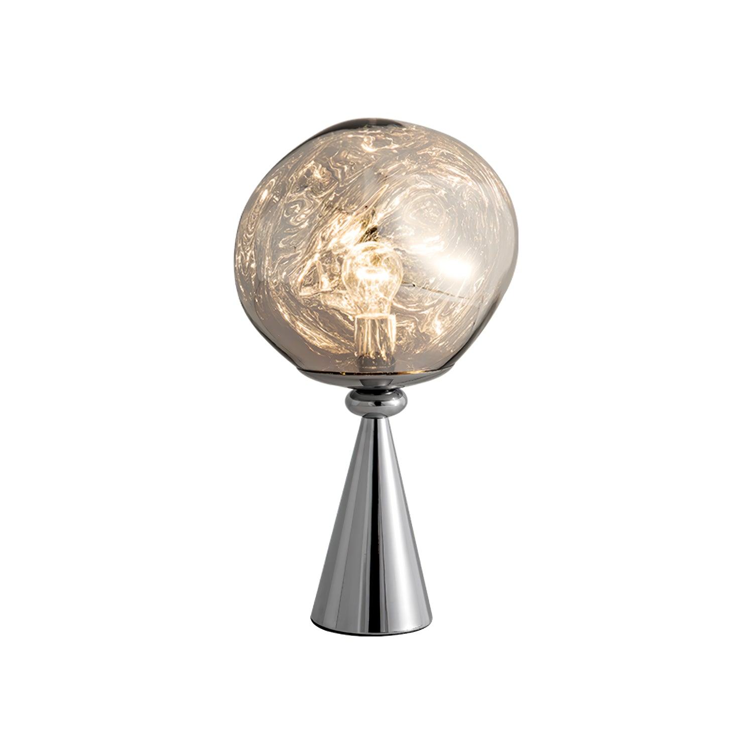 Lava Cone Table Lamp - Modern Volcanic Rock Night Light for Bedroom, Living Room & Office - Stylish Decorative Lighting for Home & Workspace