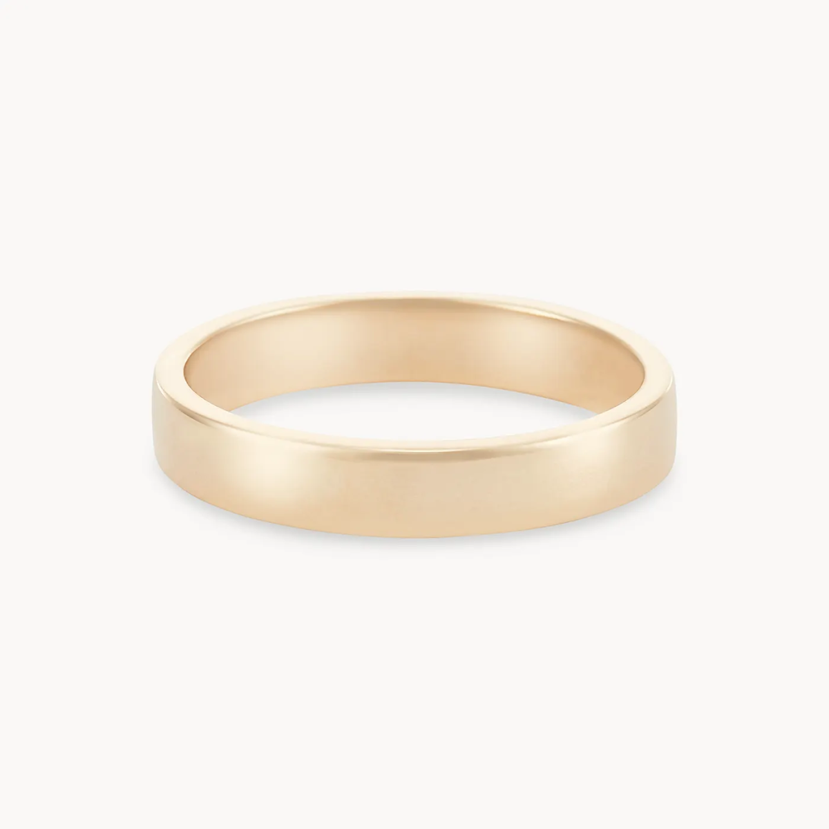14K Yellow Gold Infinity Love Band - Polished Wedding Ring for Women, Couples & Anniversary Gifts | Perfect for Engagements, Valentine's Day & Romantic Occasions