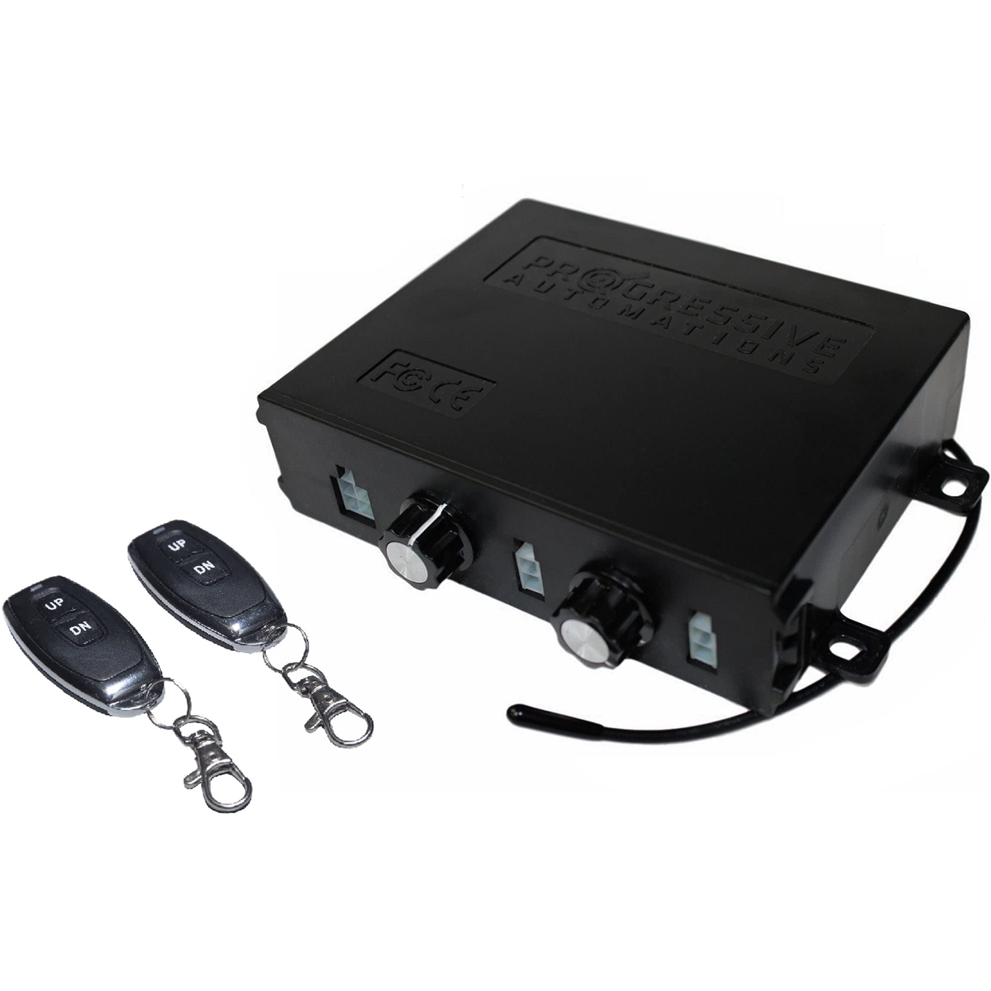 Progressive Automations Dual Channel Wireless Remote Control Linear Actuator Speed Controller - Forward/Reverse Switch for Multiple Motors - Ideal for Home Automation, Robotics, and Industrial Equipment