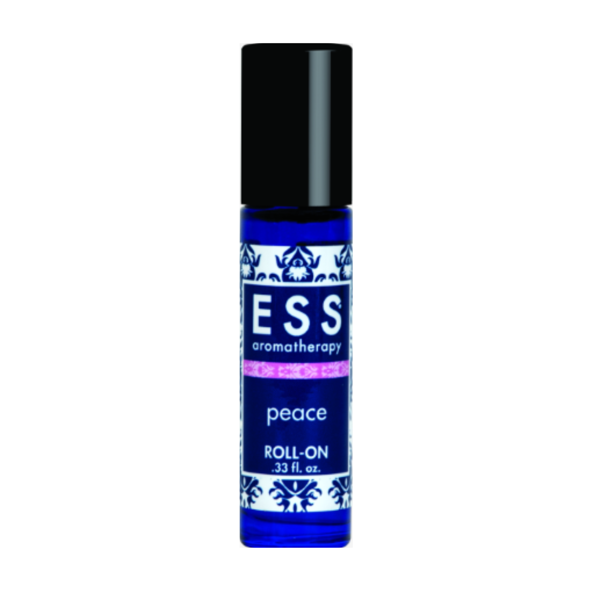 ESS Peace Aromatherapy Roll On Essential Oil Blend - Stress Relief & Relaxation for Home, Office & Travel Use