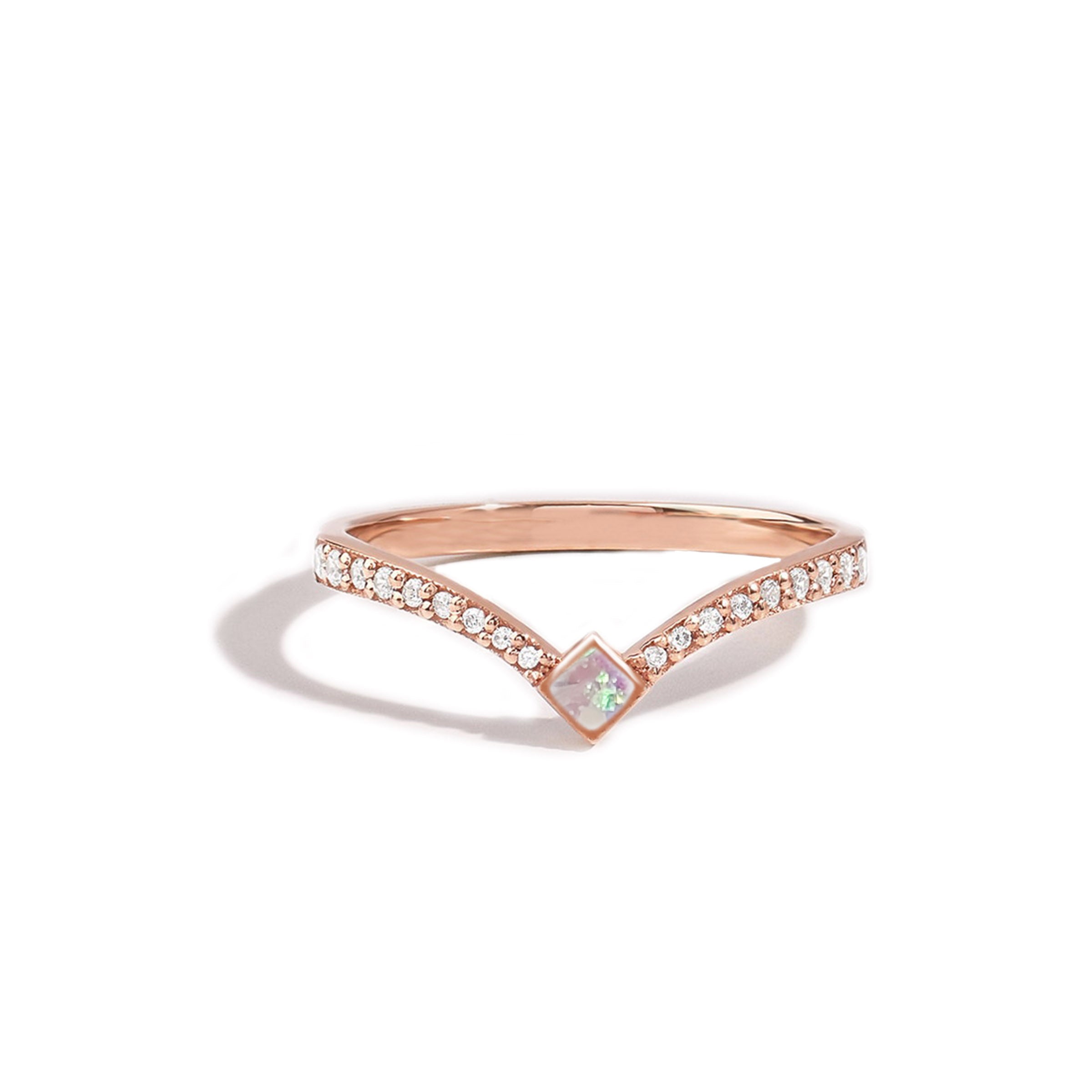 Memorial Ashes Ring for Loved Ones - Cremation Jewelry Keepsake for Ashes - Perfect for Remembrance, Reflection & Honoring Deceased - Ideal for Funerals, Memorials & Everyday Wear