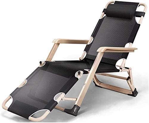 **Premium Zero Gravity Sun Lounger Chair – Portable Folding Recliner for Patio, Garden & Poolside – 178 x 67 x 30cm Outdoor Relaxation (Color: Black)**    *Perfect for sunbathing, backyard lounging, or poolside relaxation – lightweight & easy to store!*