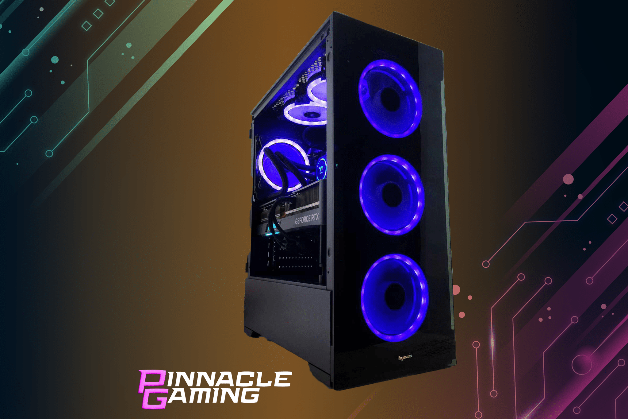 Custom Gaming PC - Intel Core i9, NVIDIA GeForce RTX 5080, 2TB M.2 SSD, 32GB DDR5 RAM, RGB Lighting - High Performance Desktop Computer for VR Gaming, Streaming & Content Creation