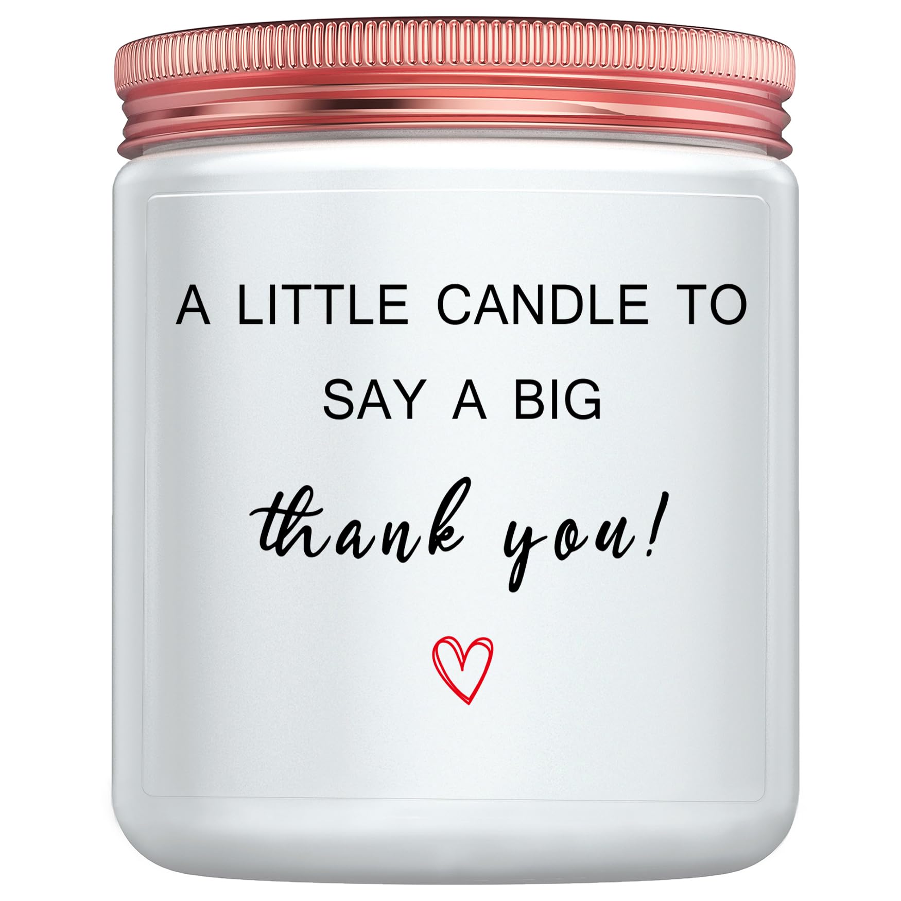Lavender Scented Candles - Thoughtful Thank You Gifts for Women & Men, Teacher Appreciation, Christmas, Birthday, Thanksgiving Presents for Mom, Dad, Best Friend, Boss, Coworker or Sister | Perfect for Relaxation, Aromatherapy & Home Decor