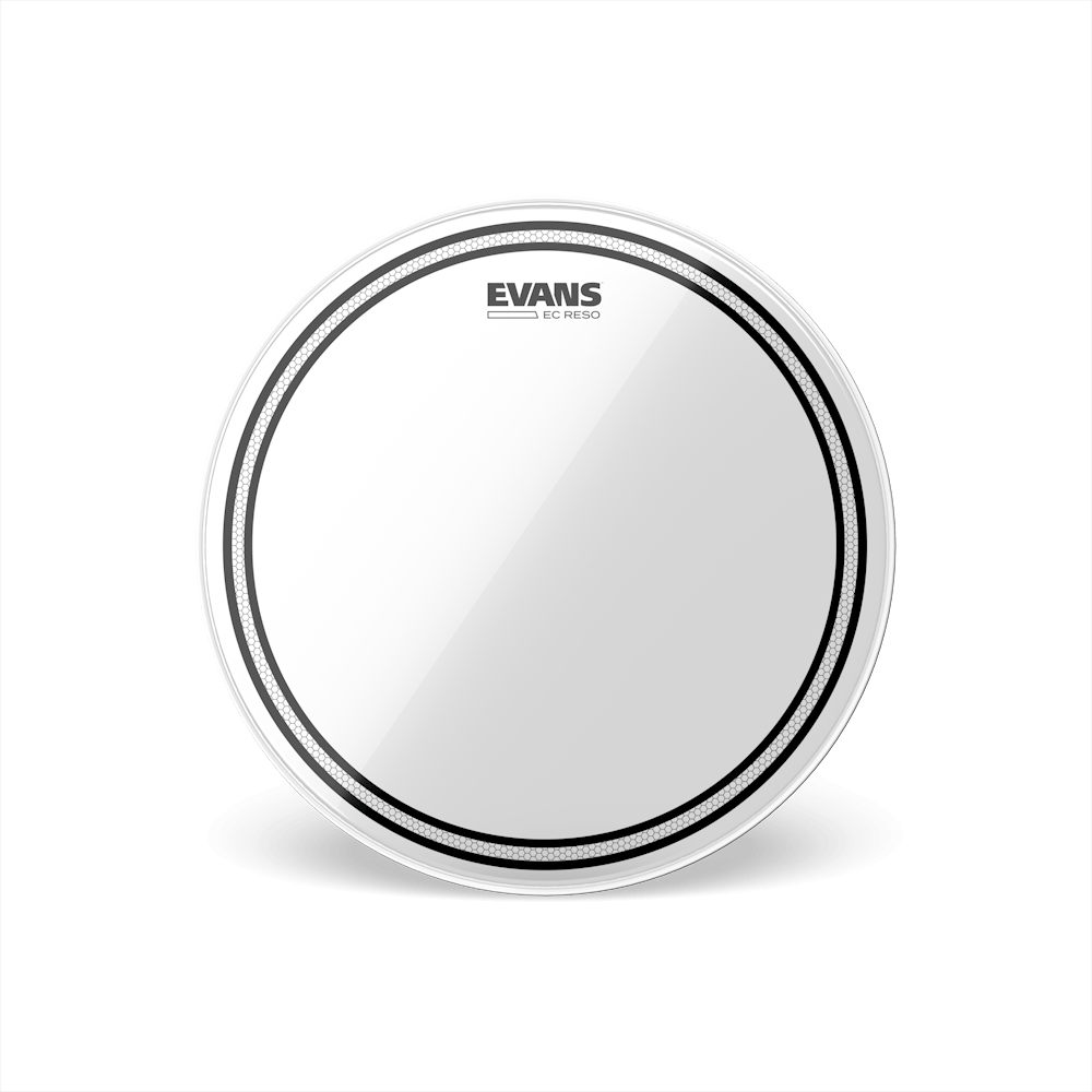 Evans 16 EC Resonant Clear Drumhead - Premium Drum Head for Snare & Toms - Perfect for Live Performances & Studio Recording