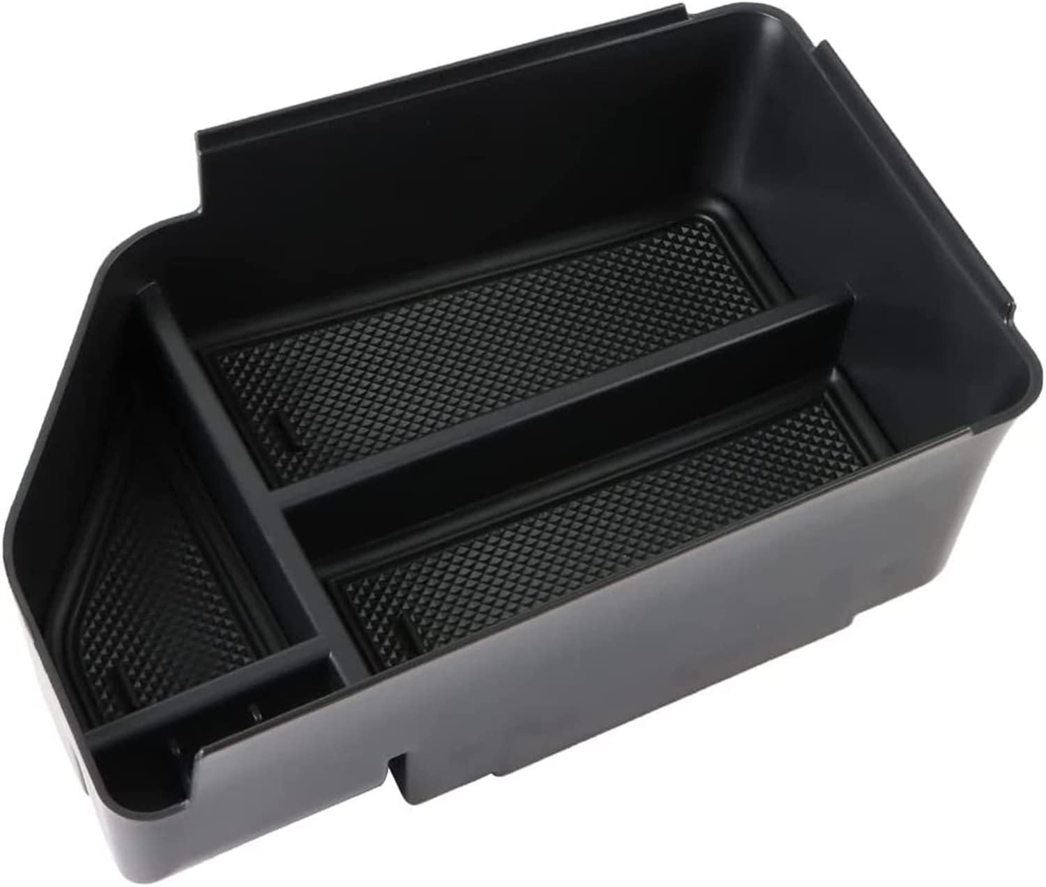 2022-2025 Kia EV6 Center Console Organizer Tray - Black Armrest Storage Box Insert | Car Accessories for Enhanced Organization | Perfect for Road Trips & Daily Commuting