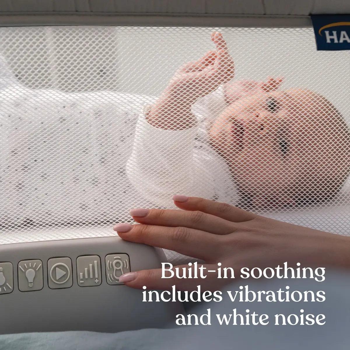 HALO™ BassiNest™ 3.0 Swivel Sleeper Baby Bassinet with Soothing Motion - Perfect for Newborns & Safe Co-Sleeping in Nursery or Bedroom