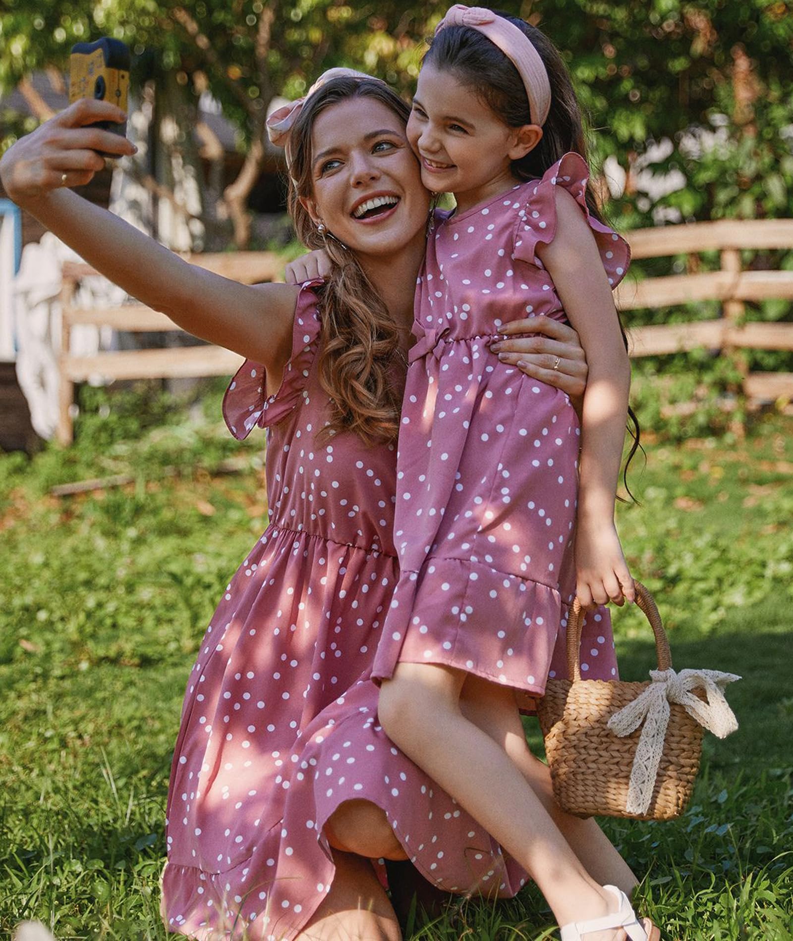 Stylish Mommy and Me Matching Dresses for Women & Girls | Family Outfits | Perfect for Holidays, Photos & Special Occasions