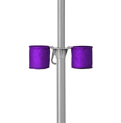 Wondershade Replacement Parts - 2 Pack Purple Collapsible Cup Holders for Wondershade Ultimate | Perfect for Beach Chairs, Camping Gear & Outdoor Accessories