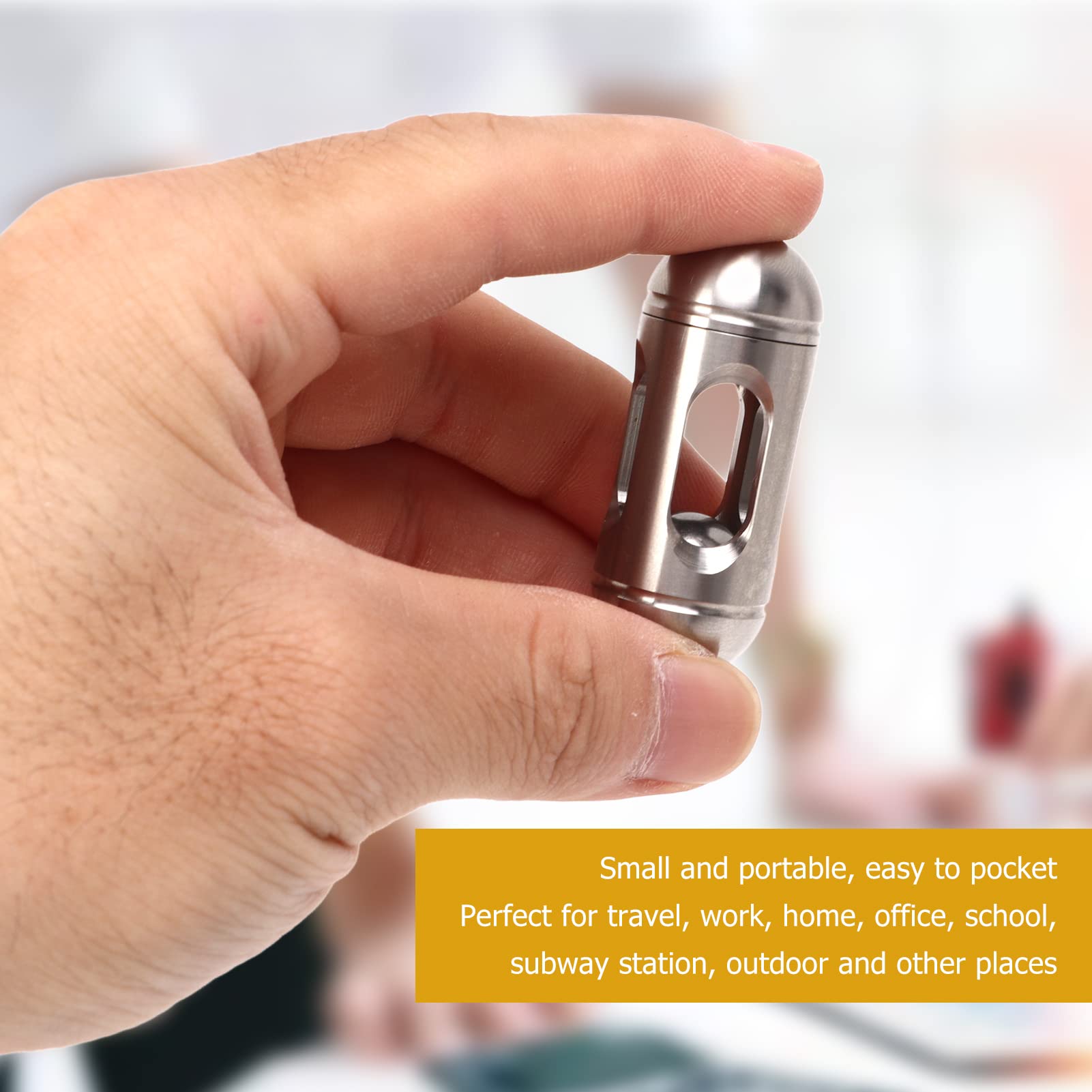 Premium Stainless Steel Gyroscope Fingertip Toy - Stress Relief & Focus Tool for Kids & Adults | Portable Desk Toy for Office, Home & Travel