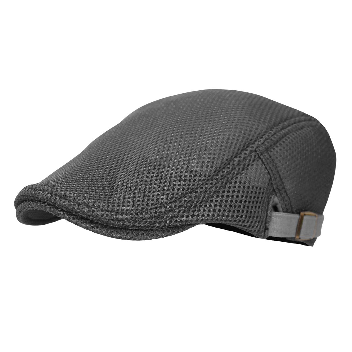WITHMOONS Ivy Cap Summer Mesh Newsboy Irish Golf Hats for Men & Women - Breathable UV Protection Outdoor Sports & Casual Wear (TZ30046)