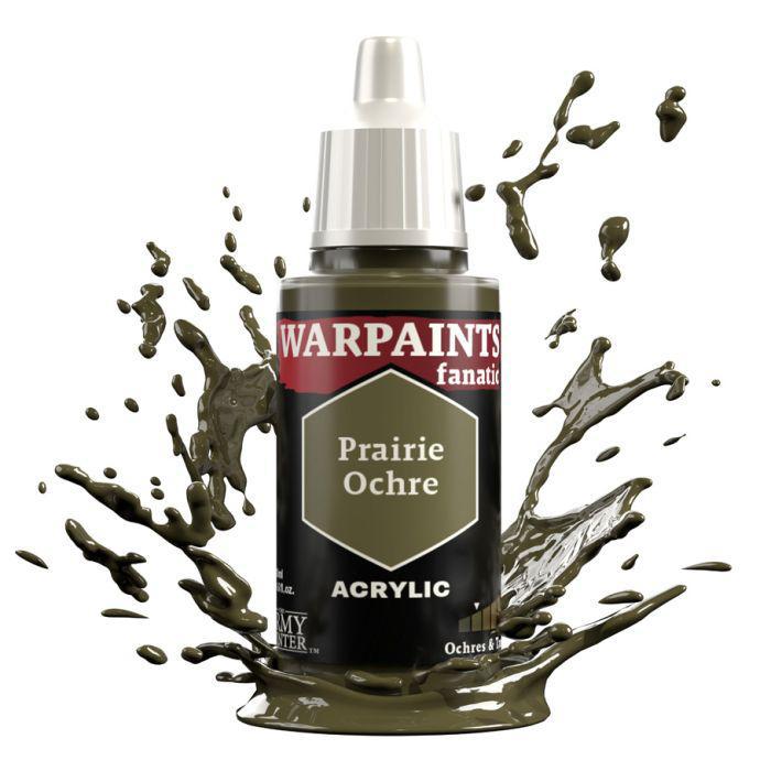 Army Painter Warpaints Fanatic Prairie Ochre - Premium Miniature Paint for Tabletop Gaming & Warhammer Models - Perfect for Fantasy & Sci-Fi Miniatures
