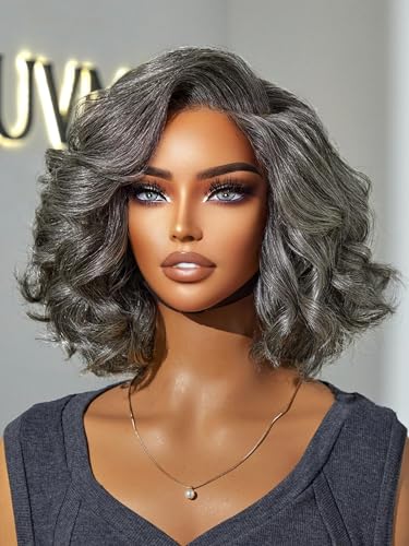 Loose Body Wave｜Side Part｜ Salt & Pepper