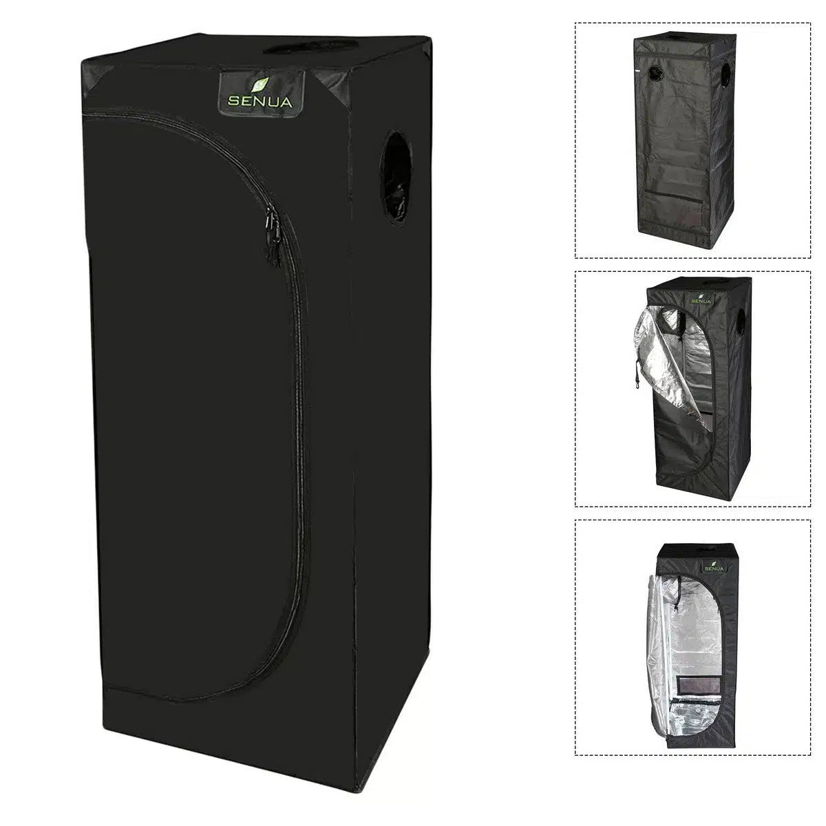Senua Clone Tent 50 x 50 x 100 - Durable Hydroponic Grow Tent for Indoor Gardening & Plant Cloning - Perfect for Home Growers & Horticulture Enthusiasts