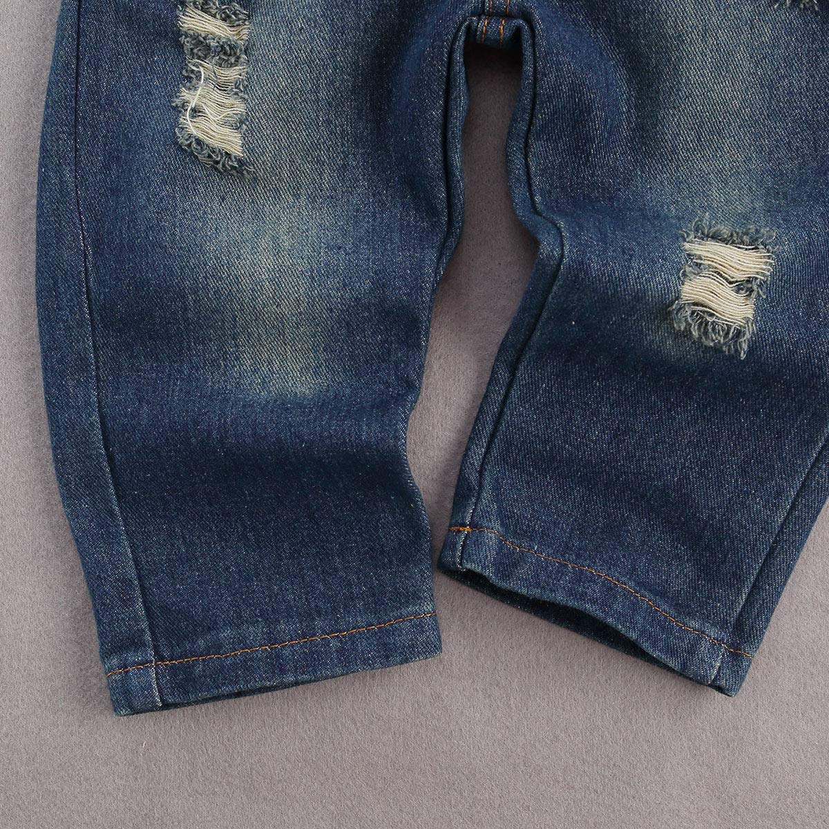 Stylish Toddler Baby Boy Outfits - Hoodie Sweatshirt & Jeans Clothes Set for Fall Winter (6-24 Months) | Warm & Cozy Playdate & Family Outing Essentials