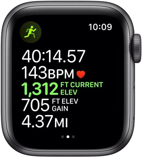 Refurbished Apple Watch Series 5 GPS + Cellular 44mm - Like New Condition | Smartwatch for Fitness Tracking, Notifications & Calls | Perfect for Workouts, Daily Wear & Tech Enthusiasts