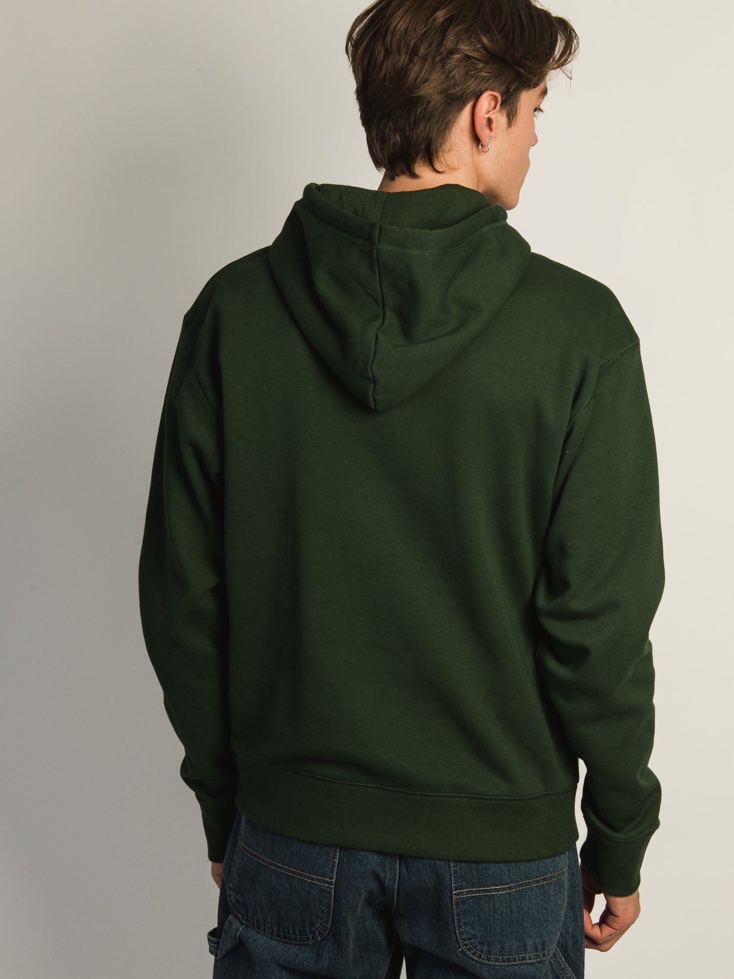 Champion Classic Fleece Left Chest Logo Pullover Hoodie - Cozy & Stylish Sweatshirt for Men & Women - Perfect for Gym, Casual Wear & Outdoor Activities