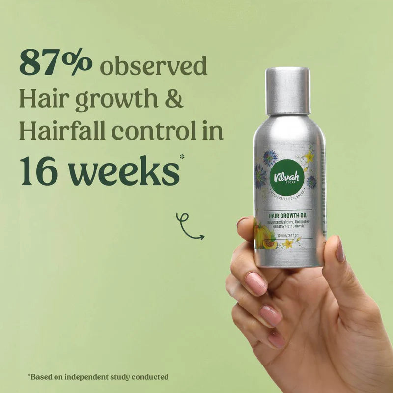 Best Hair Growth Oil for Baby & Adults - Natural & Organic Formula for Thicker, Longer Hair - Perfect for Daily Scalp Massage & Hair Care Routine