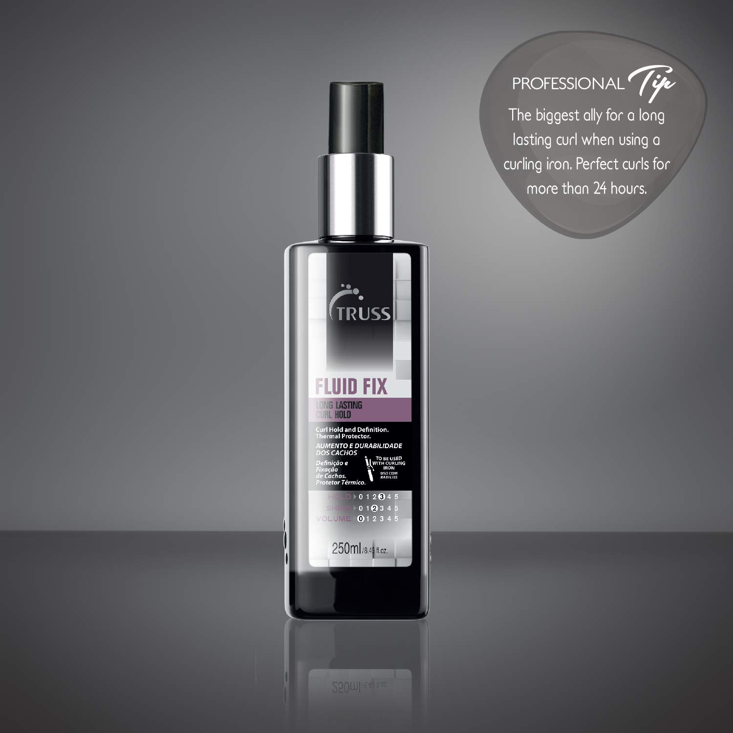 TRUSS Net Mask - Intensive Repair Hair Mask Bundle with Fluid Fix Leave-In Heat Protectant Styling Spray & Miracle Shampoo | Deep Conditioning Treatment for Damaged Hair | Salon-Quality Hair Care for Dry, Frizzy & Color-Treated Hair
