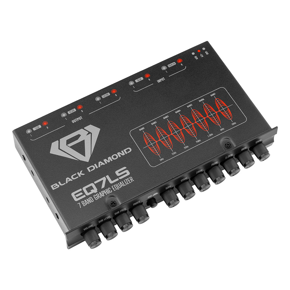 7 Band Equalizer Audio Mixer - Professional Sound Control for DJs, Musicians & Home Studios | Perfect for Live Performances & Music Production