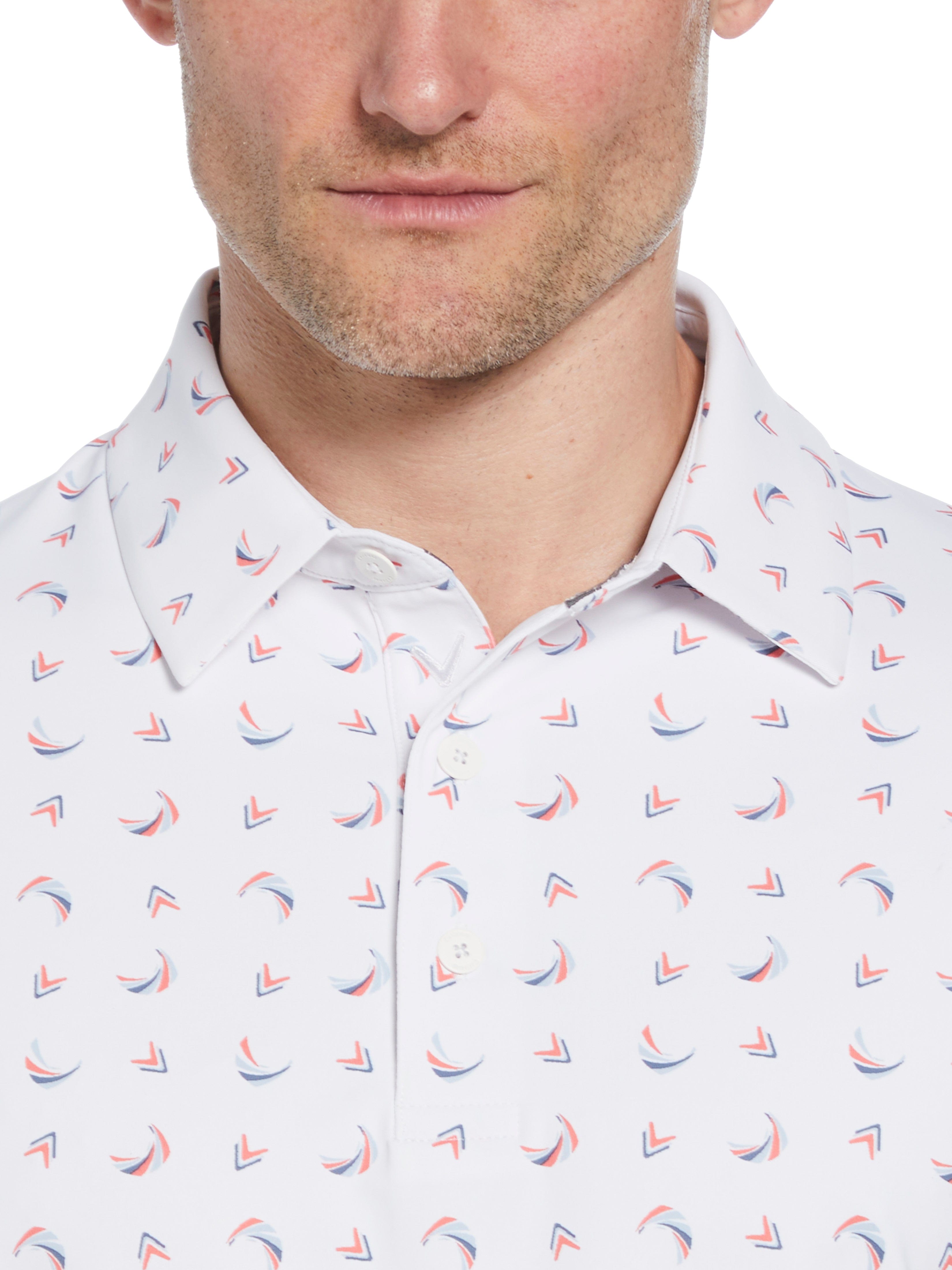 Men's Short Sleeve Abstract Chevron Print T-Shirt - Comfortable Casual Tee for Summer Outfits & Streetwear Fashion