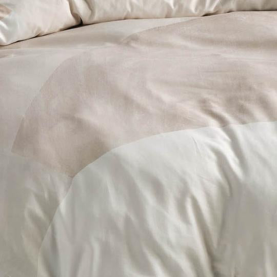 Linen House Eisha Sky Quilt Cover Set - Premium Soft Cotton Bedding Set for Queen/King Size - Perfect for Modern Bedroom & Guest Room Decor