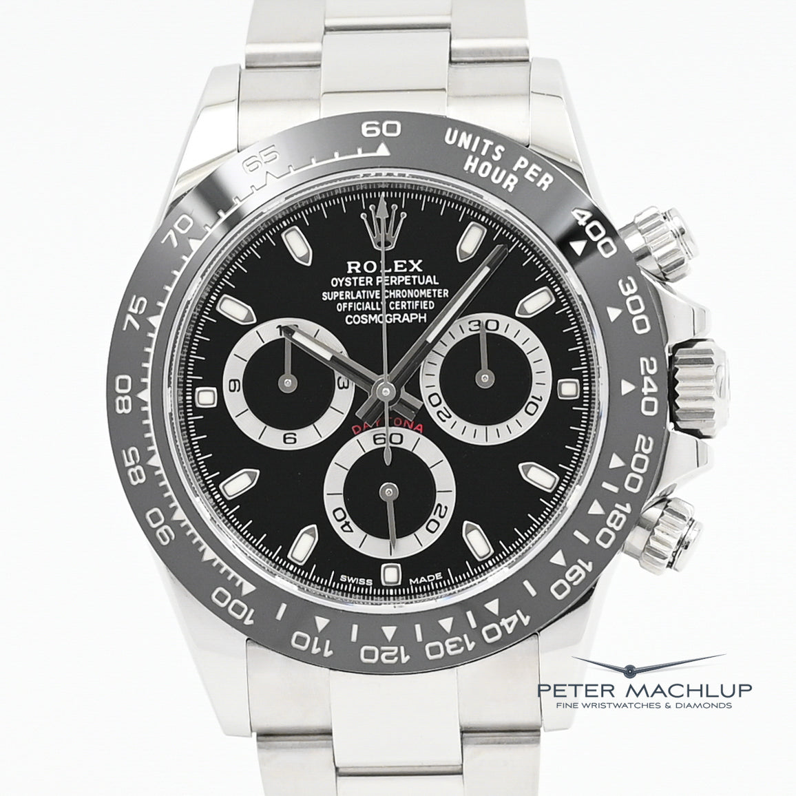 Rolex Cosmograph Daytona Men's Watch 2018 Model - Luxury Chronograph Timepiece for Business, Sports & Special Occasions