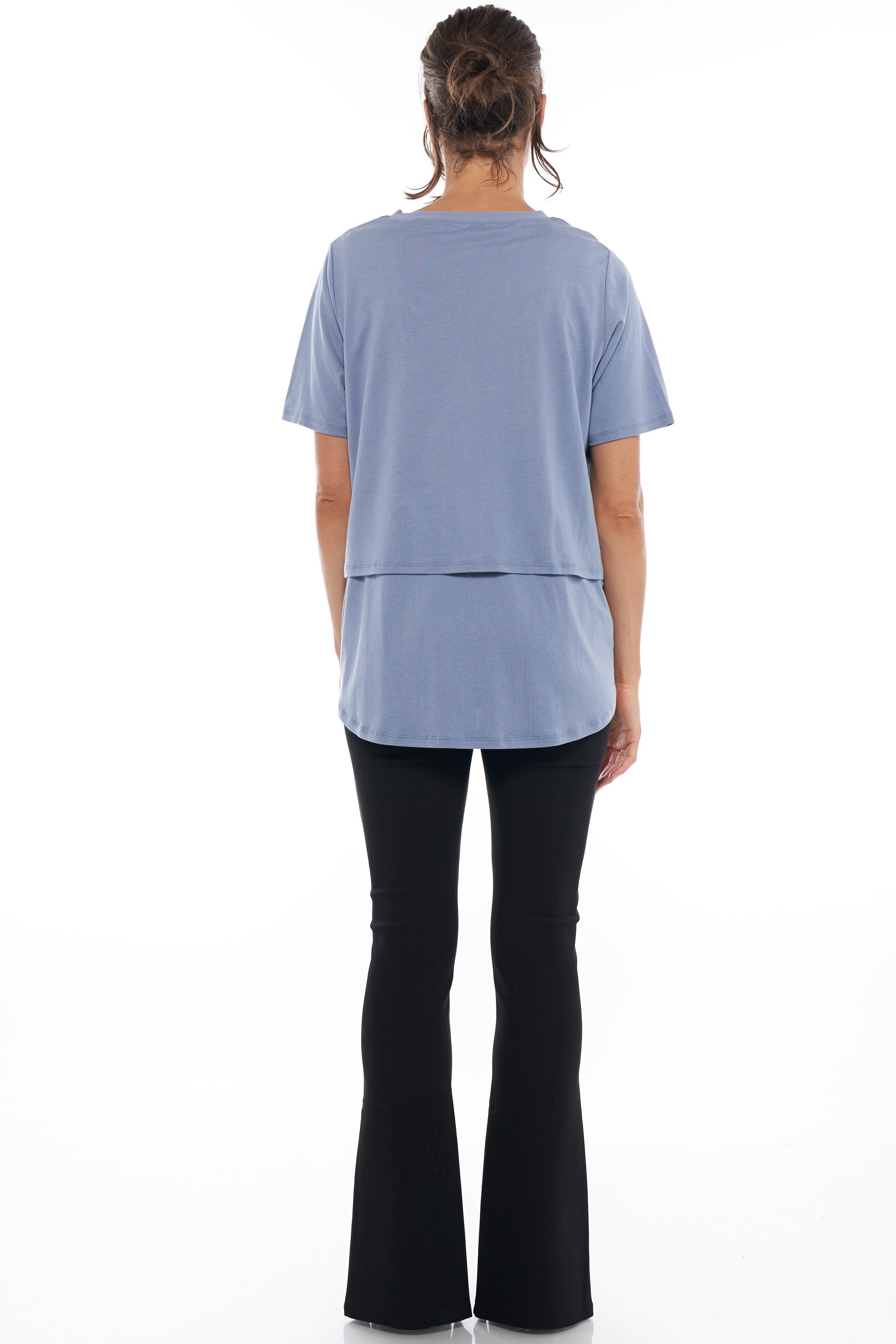 Me And You Nursing Tee - Comfortable Maternity Nursing Shirt for Breastfeeding Moms - Perfect for Nursing at Home, Work or On-the-Go