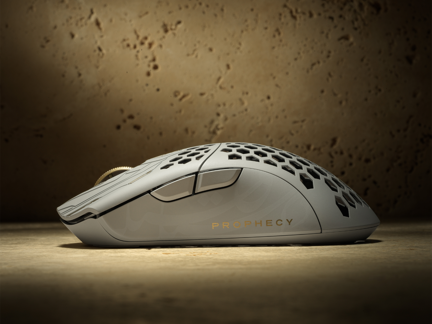 Finalmouse ULX Prophecy Wireless Gaming Mouse - Ultra Lightweight, Ergonomic Design for PC & Mac - Perfect for FPS, MOBA & Esports Gaming