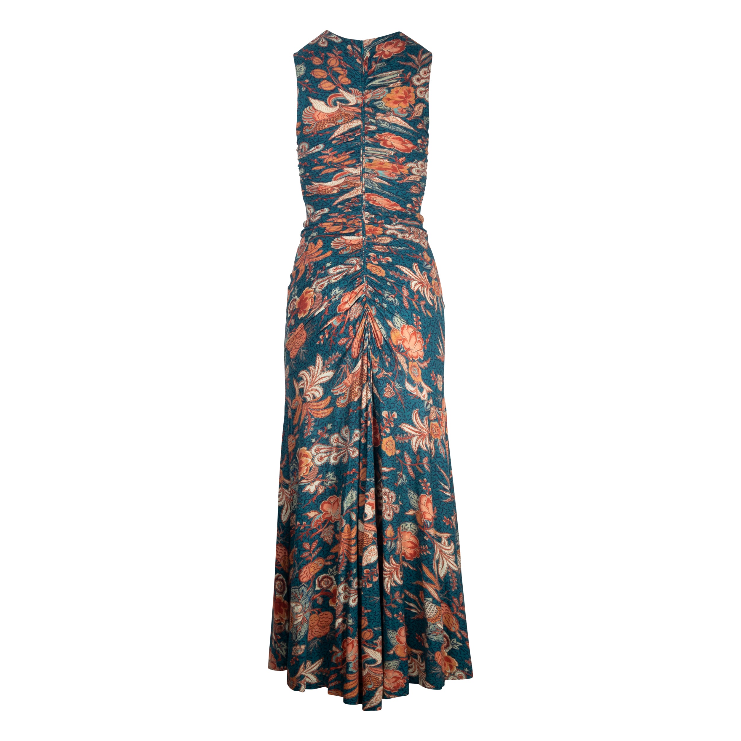 Ulla Johnson Women's Floral Print Maxi Dress - Elegant Boho Summer Dress for Beach, Wedding & Vacation