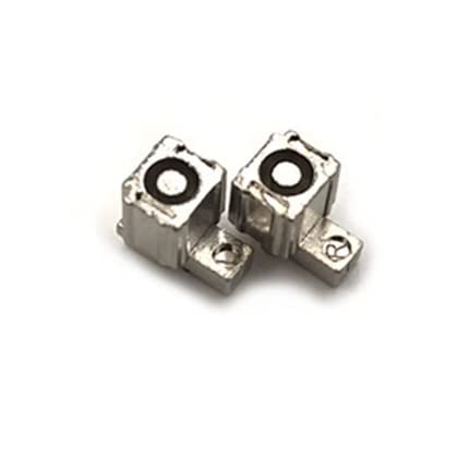 10pcs Metal Left Right Slider Buckle Lock Latch Bracket for Nintendo Switch Joy-Con Loose Repair Tool Parts - NS JoyCon Controller Replacement (Plastic Original) - Fix Loose Joy-Con for Better Gaming Experience