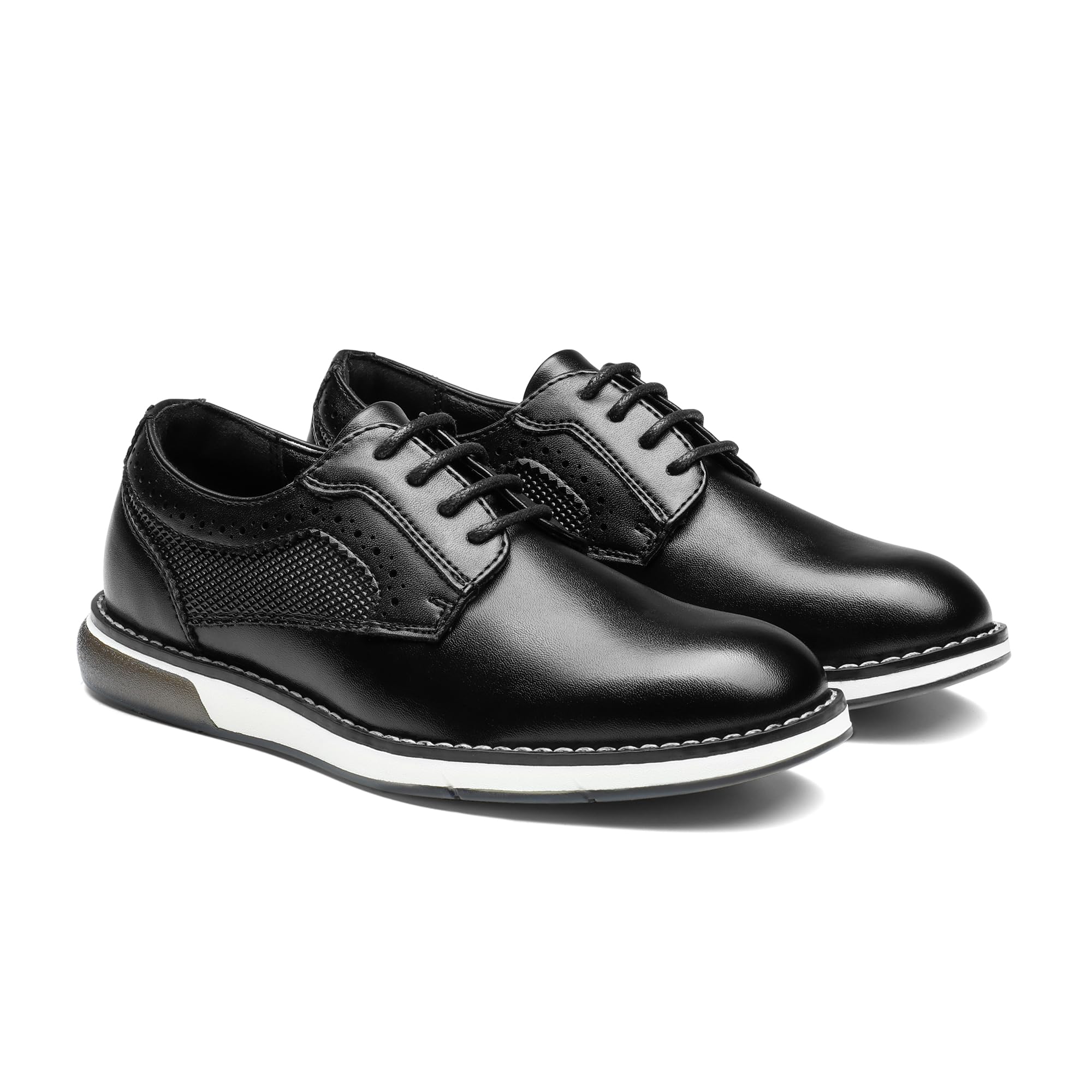 Bruno Marc Boys' Casual Dress Oxford Shoes - Comfortable Uniform Sneakers for School, Church & Formal Events