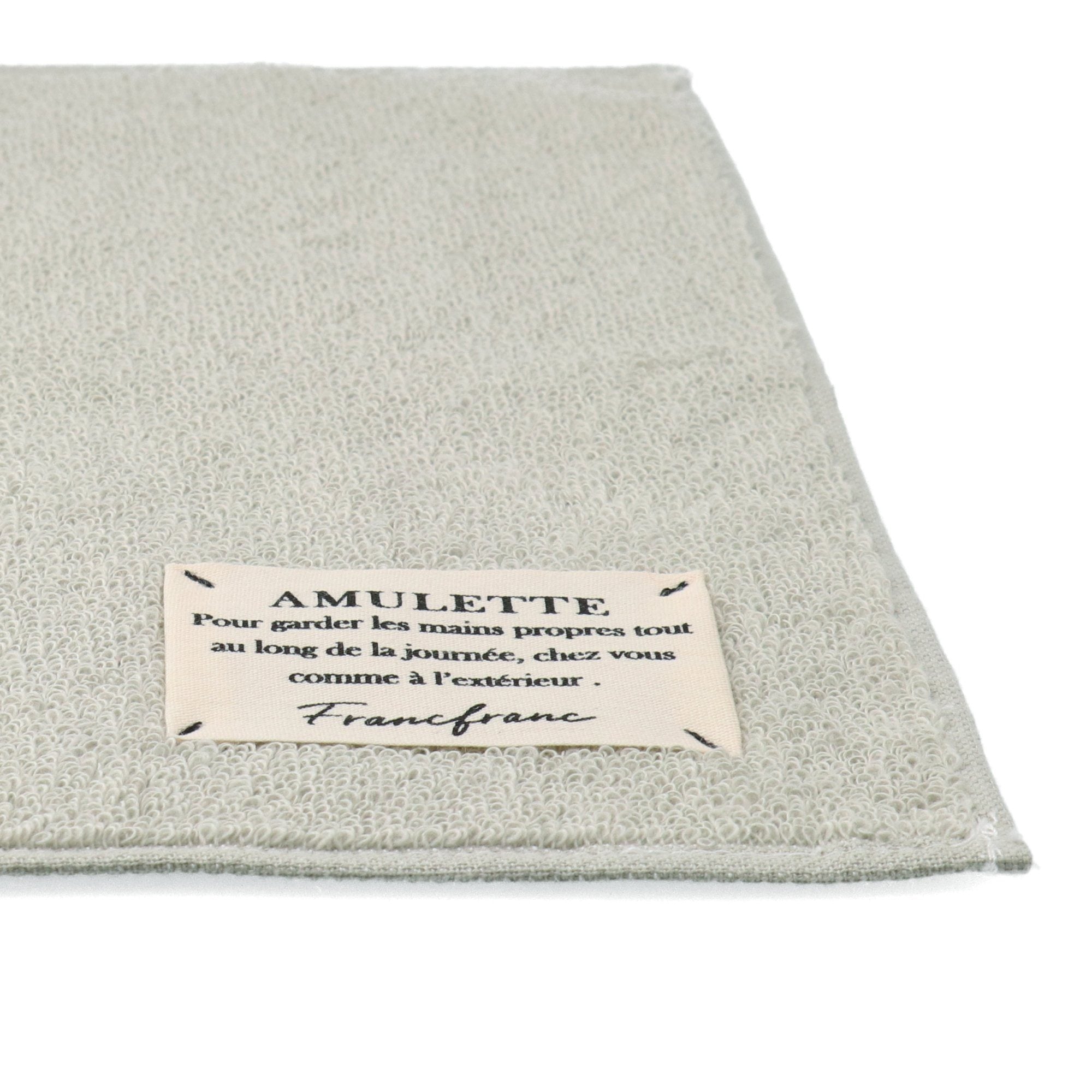 Premium Gray Amulet Handkerchief Towel - Soft & Absorbent for Travel, Gym, and Everyday Use