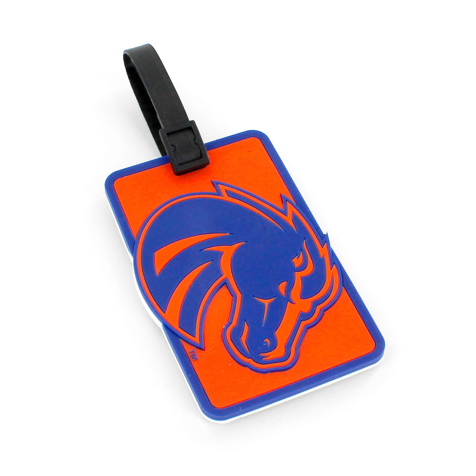 Aminco NCAA Boise State Broncos Soft Luggage Tag - Durable Team Color Bag Tag for Travel, Suitcases & Backpacks | Perfect for Broncos Fans & College Football Enthusiasts