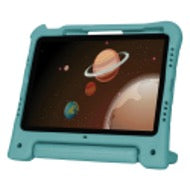 Targus Antimicrobial Kids Case for iPad Air 11 (M2/5th/4th Gen) - Teal Blue Protective Cover for School & Travel