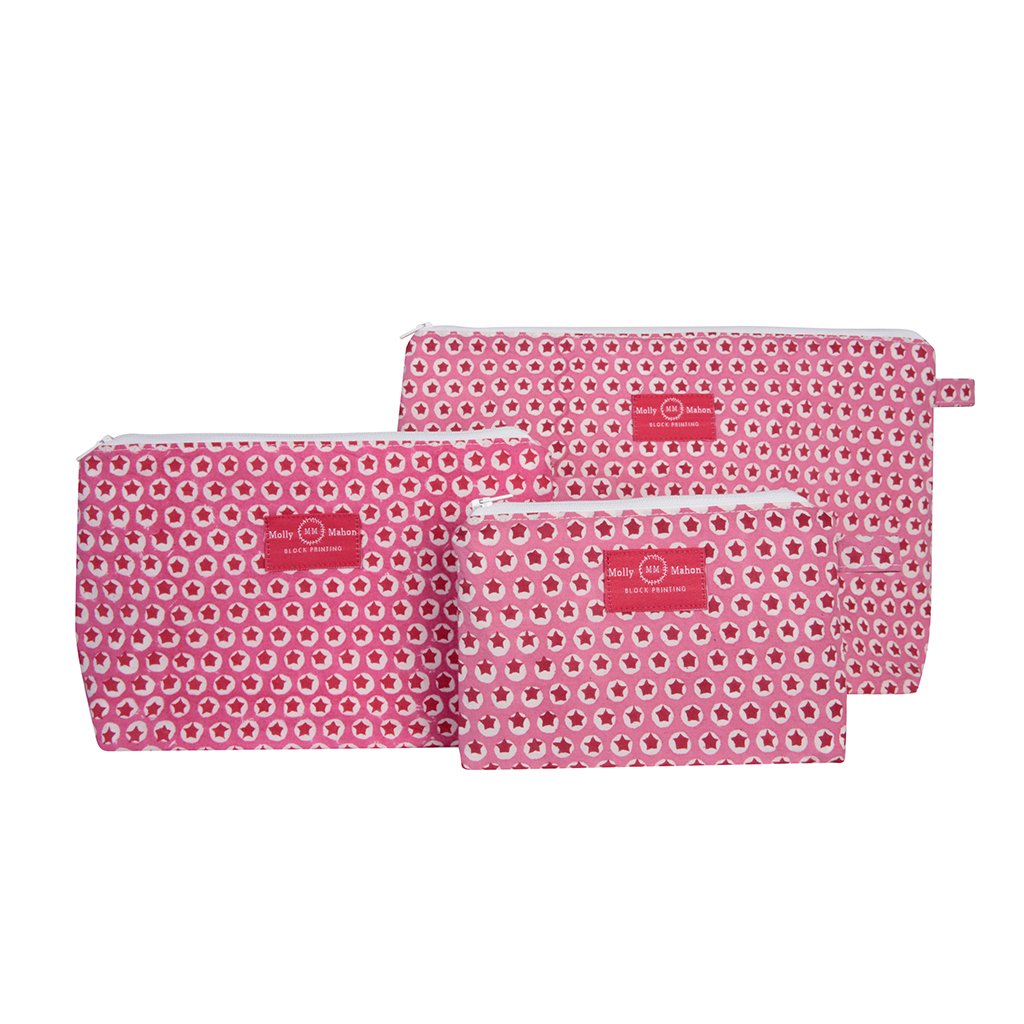 Premium Wash Bag Tuk Tuk in Pink - Travel Laundry Organizer for Gym, Camping & College Dorm Essentials