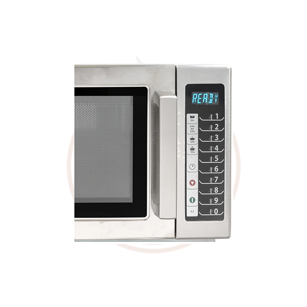Amana RCS10TS 1000W Commercial Microwave with Touch Pad - 120V Countertop Microwave Oven for Restaurants, Cafes & Fast Food Businesses