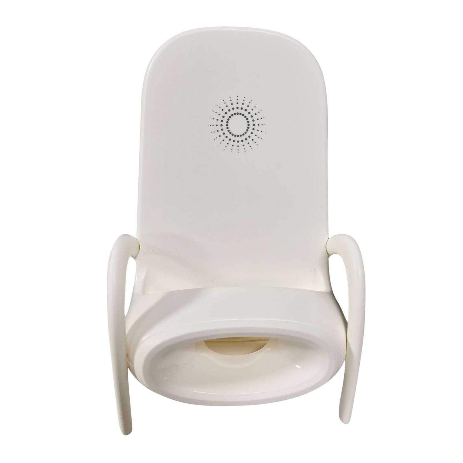 YaYiYa Portable Mini Chair Wireless Charger - 15W Fast Charging Stand for iPhone 15/14/13, Samsung Galaxy S23/S22, AirPods & Qi-Enabled Devices - Perfect for Office Desk, Nightstand & Travel Use