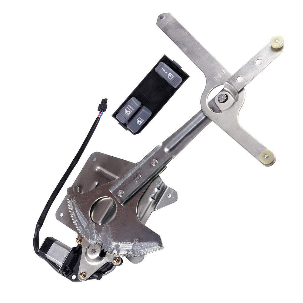 Power Window Regulator with Motor - Front Right Passenger Side Window Switch Replacement for 2005-2015 Nissan Frontier - Easy DIY Installation for Smooth Window Operation