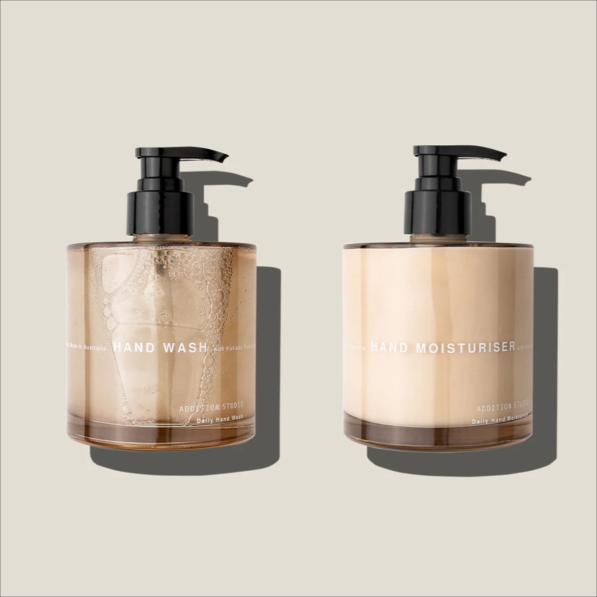 ADDITION STUDIO Hand Wash & Hand Moisturizer Gift Set - Luxury Scented Soap & Hydrating Lotion for Dry Skin - Perfect for Home, Spa, Office & Gifting