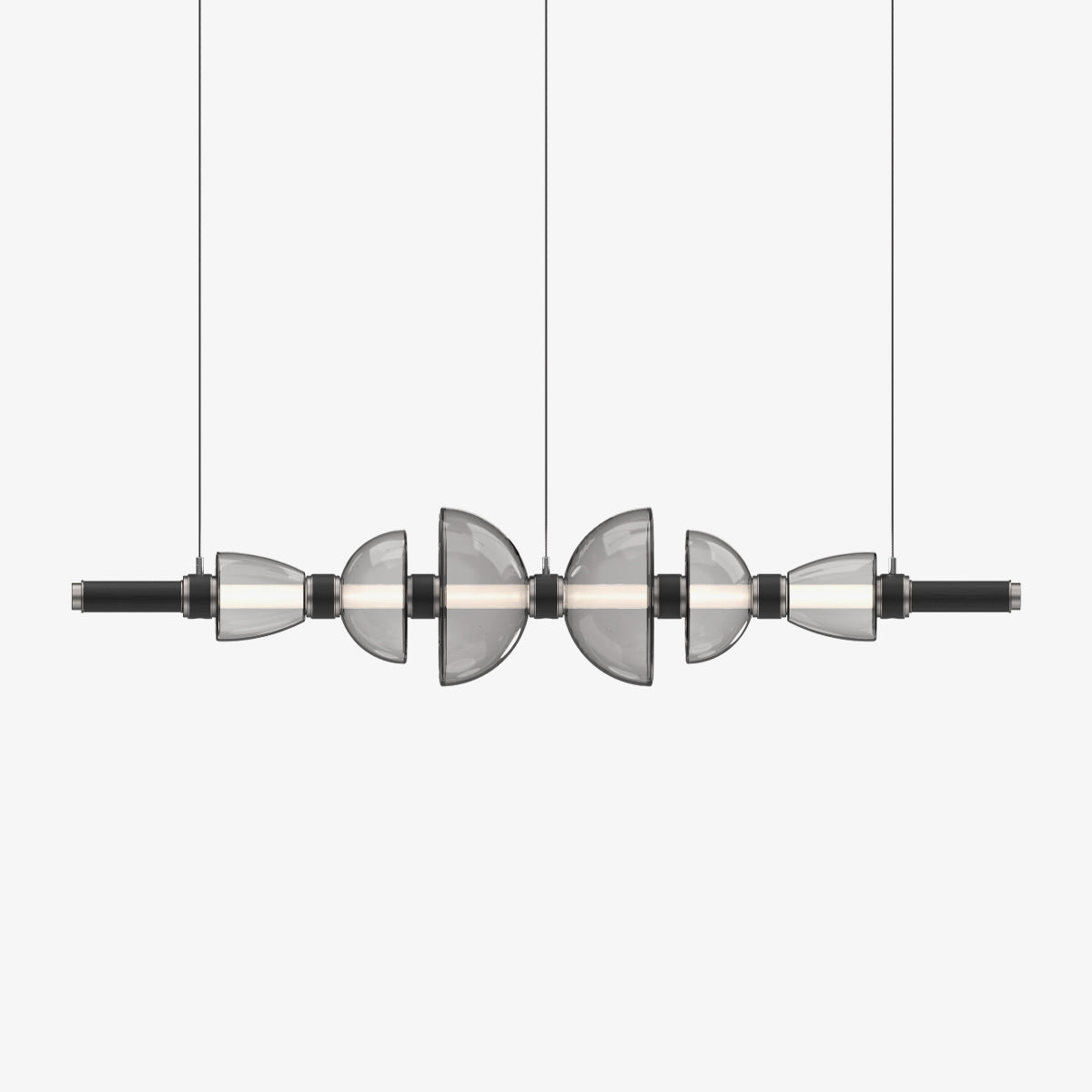 Aurora Luminosity Pendant Lamp - Modern Nordic Style LED Hanging Light for Bedroom, Living Room, Dining Room & Kitchen Decor
