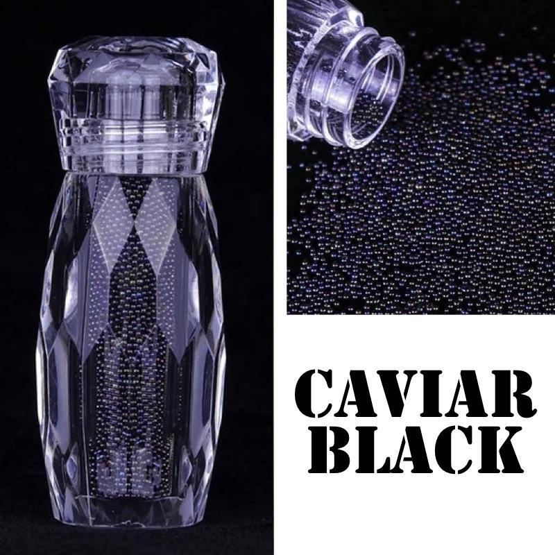 Premium Micro Pixie Caviar Beads - 5g Glass Jar for Nail Art, DIY Crafts & Beauty Enhancements | Perfect for Manicures, Pedicures, Jewelry Making & Home Decor Projects