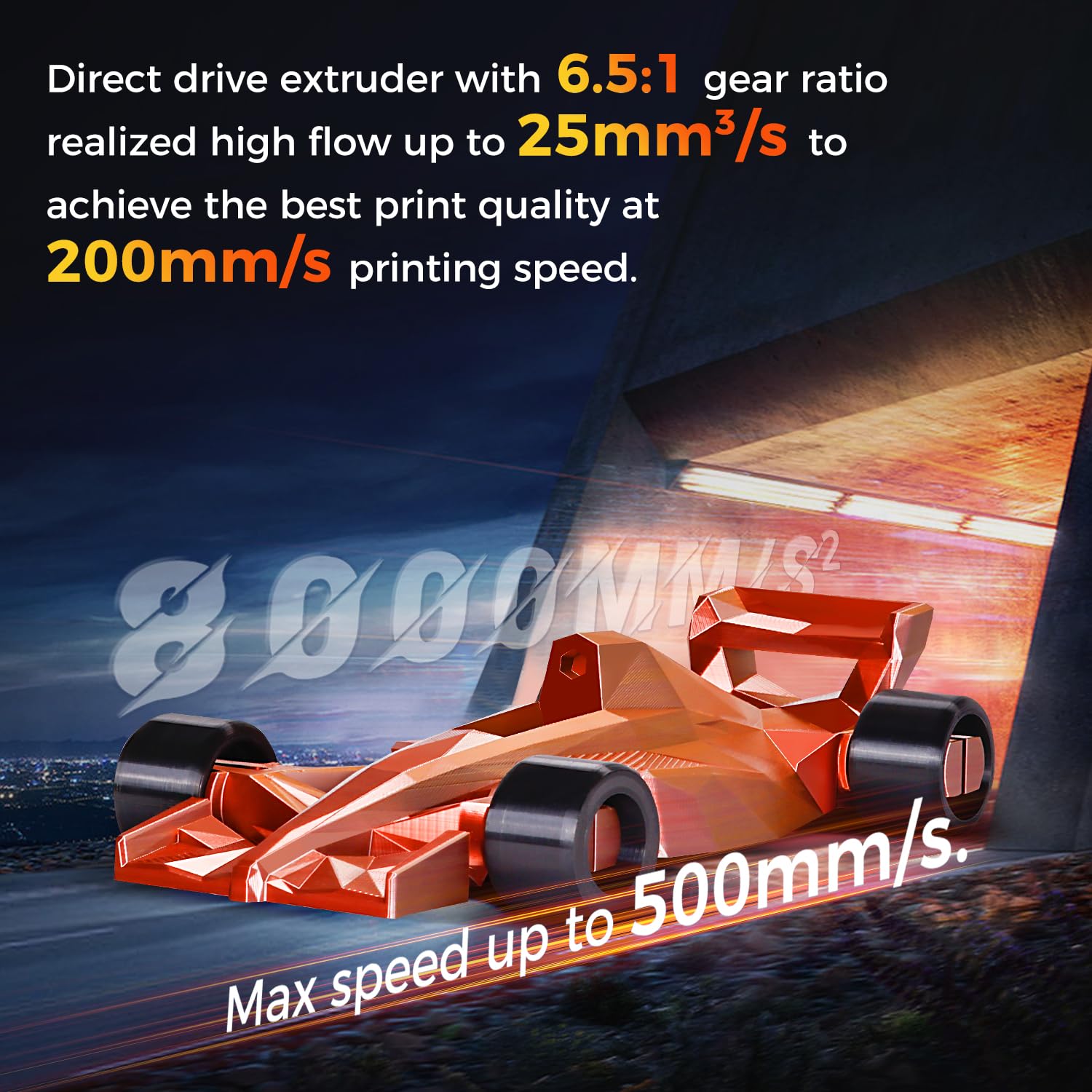 Sovol T500 High-Speed 3D Printer - 500mm/s Max Speed, 7