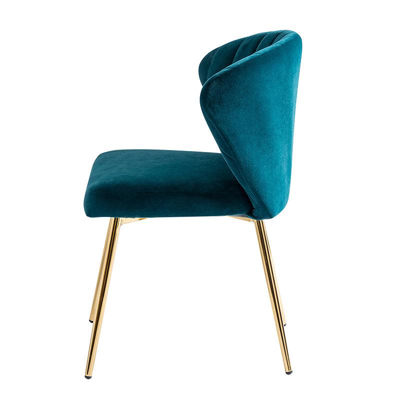 Aruna Side Chair Set - Modern Dining Chairs for Kitchen, Living Room & Office - 2-Piece Wooden Accent Chairs with Cushion - Perfect for Small Spaces, Breakfast Nook & Home Decor