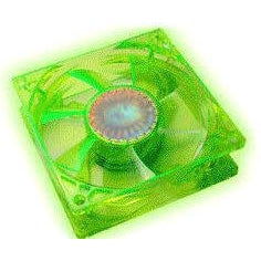High-Performance ACE 80x80x25mm UV Sensitive Green Cooling Fan - Perfect for PC Builds, Gaming Rigs & Electronic Cooling Systems