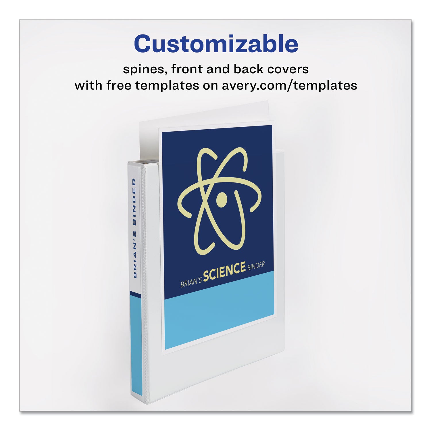 Avery® Durable 3-Ring Binder with Durahinge Technology, 1